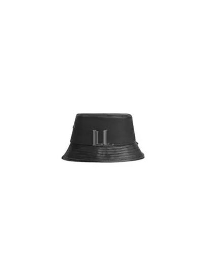 Leather Bucket Hat Black - COACH - BALAAN 2