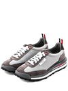 Suede Tech Runner Low Top Sneakers Grey - THOM BROWNE - BALAAN 2