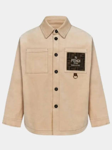 Kids Corduroy Shirt JMC181 KAS5B Italian - FENDI - BALAAN 1