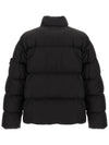 Garment Dyed Crinkle Reps Down Padding Black - STONE ISLAND - BALAAN 3