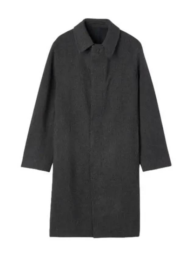 Mondial Wool Overcoat Tarmac - STUDIO NICHOLSON - BALAAN 1