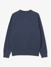 Fox Head Patch Classic Sweatshirt Navy Melange - MAISON KITSUNE - BALAAN 3