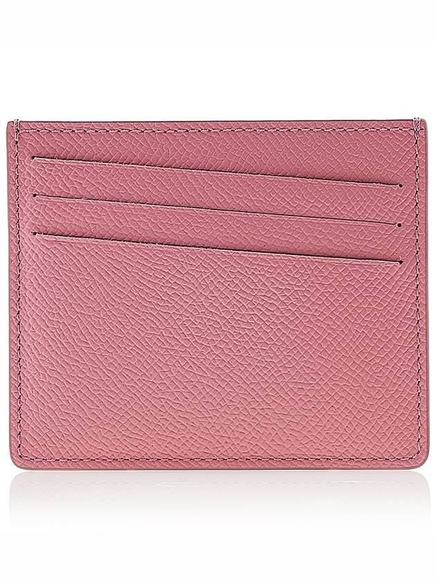 Four Stitch Leather Card Wallet Pink - MAISON MARGIELA - BALAAN 4