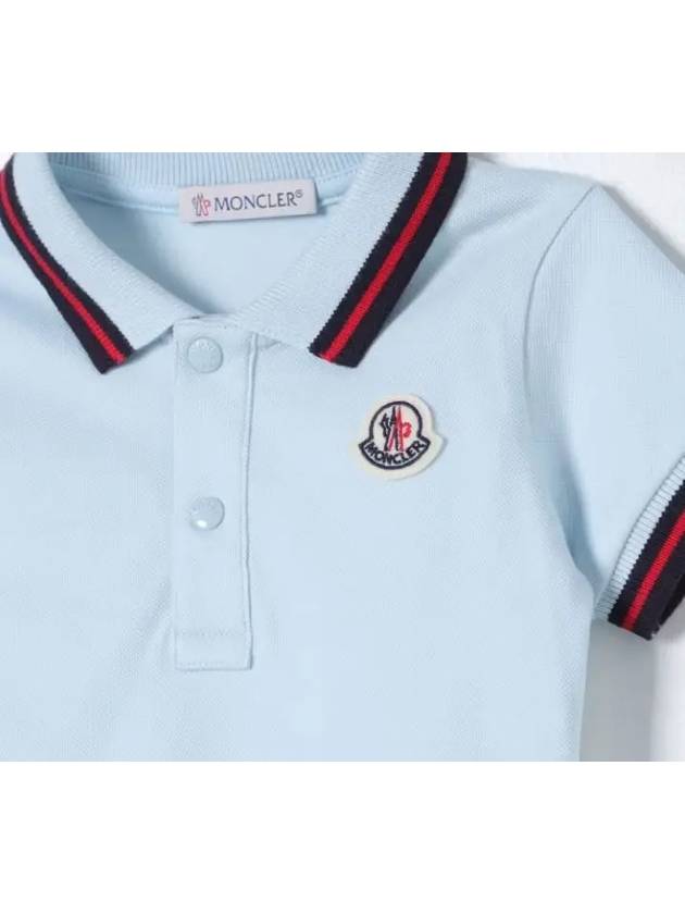 Moncler Kids Polo Short Sleeve Collar 8A000028496F 70C - BOBO CHOSES - BALAAN 2