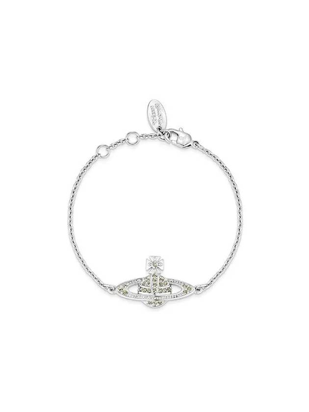 Mini Bas Relief Chain Bracelet Silver - VIVIENNE WESTWOOD - BALAAN 2