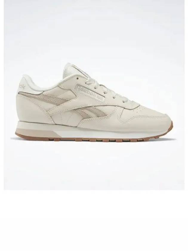 Women's Classic Leather Low Top Sneakers Beige - REEBOK - BALAAN 2