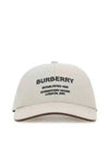 Horseferry Motif Cotton Canvas Ball Cap Ivory - BURBERRY - BALAAN 2