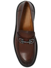 Ferragamo leather Gancini buckle Galles slip on loafer 762335 021141 - SALVATORE FERRAGAMO - BALAAN 3