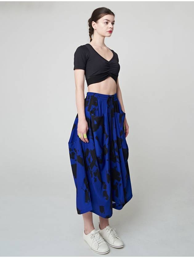 Mono Tech Flare Pants Royal Blue - ATHPLATFORM - BALAAN 6