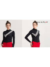 spandex cold-sensitive long-sleeved t-shirt HB2WTS001BK - HOLIC&PLAY - BALAAN 7