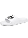 Adilette Lite Slippers White - ADIDAS - BALAAN 4