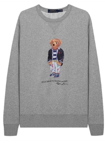 Polo Bear Men's Sweatshirt Gray 710853 - POLO RALPH LAUREN - BALAAN 1