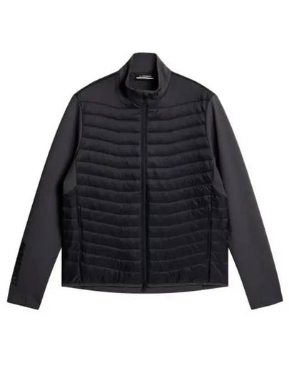 Men's Holden Quilt Hybrid Jacket Asphalt - J.LINDEBERG - BALAAN 2