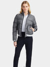 Women's Nylon Melange Padded Jacket Charcoal Heather Grey - G/FORE - BALAAN 7