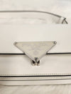 Women s Brushed Leather Shoulder Bag White 1BD321 Condition - PRADA - BALAAN 11