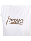 Short Sleeve T-Shirt JG000211D52009 1080 White - HERNO - BALAAN 8