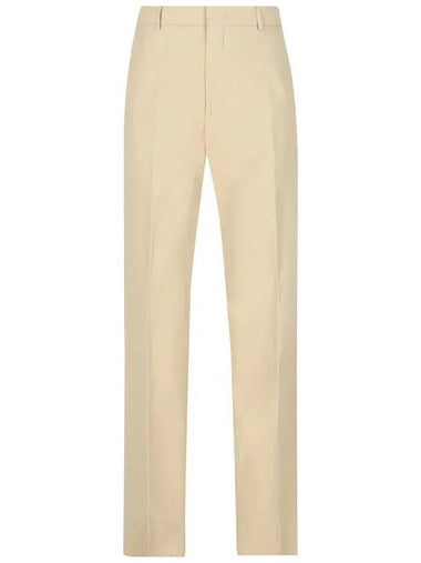 Merse Straight Pants Beige - LORO PIANA - BALAAN 1