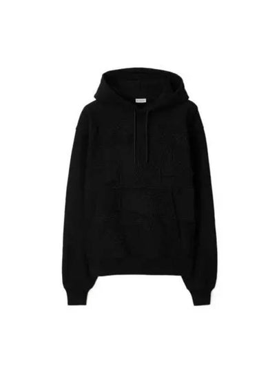 EKD Embroidered Hoodie Black - BURBERRY - BALAAN 2