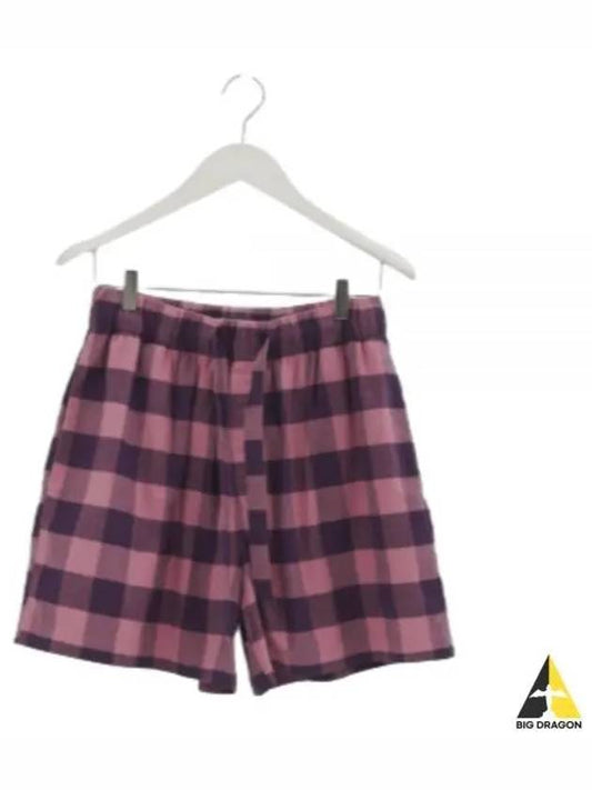 Flannel Pajamas Shorts SWS PKG Flannel Pajamas Shorts - TEKLA - BALAAN 1