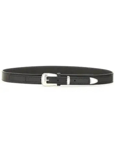 Minimal Western Belt Cow Leather Black AC1181 LL145 999 - LEMAIRE - BALAAN 1