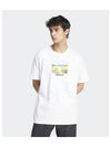 Day Graphic Short Sleeve T Shirt White - ADIDAS - BALAAN 2