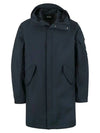 Shell Long Jacket Navy - CP COMPANY - BALAAN 2