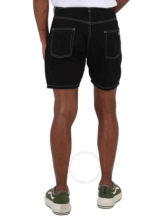 Etudes Men's Black Corner Denim Shorts, Brand Size 44 (US Size 34) - ETUDES - BALAAN 3