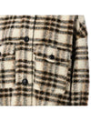 Pontage Check Long Coat Ecourt MA1298 22A012E 23EC - ISABEL MARANT - BALAAN 4