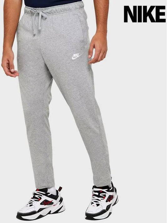 Men's NSW Club Jersey Track Pants Grey - NIKE - BALAAN 2