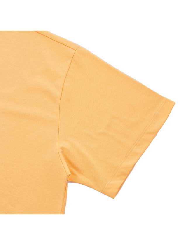 Fantastic Green Sustainable Cotton Short Sleeve T-Shirt Orange - MSGM - BALAAN 6