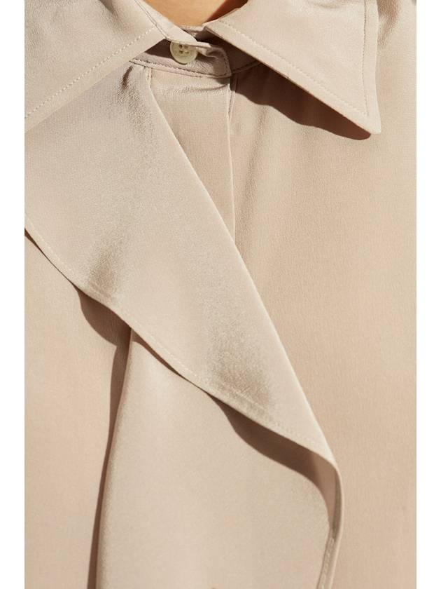 Victoria Beckham Silk Shirt, Women's, Cream - VICTORIA BECKHAM - BALAAN 5