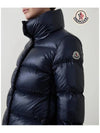 Women s COCHEVIS short down jacket navy 1A00097 595ZZ - MONCLER - BALAAN 3