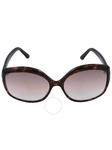 Tom Ford Gradient Brown Butterfly Ladies Sunglasses FT0919 52F 60 - TOM FORD - BALAAN 1