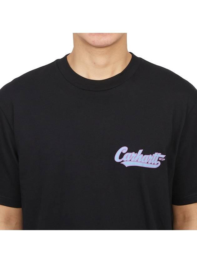 Spill Short Sleeve T-Shirt Black - CARHARTT WIP - BALAAN 6