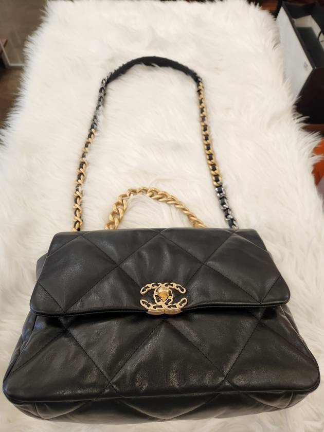 Women s 19 bag large black AS1161 30th condition - CHANEL - BALAAN 5