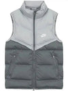 Sportswear Windrunner Storm Fit Down Vest Light Smoke Grey - NIKE - BALAAN 3