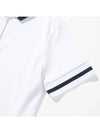 Yoko Collar Neck Point PK Short Sleeve T Shirt Women WHITE - 20THHOLE - BALAAN 4