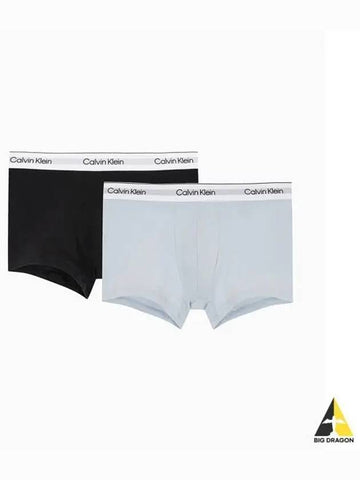 UNDERWEAR Men s Modern Cotton Stretch Trunks 2PK NB3985PSO - CALVIN KLEIN - BALAAN 1