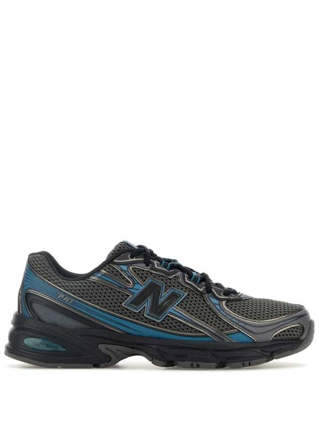 740 Low Top Sneakers Blue Black - NEW BALANCE - BALAAN 1