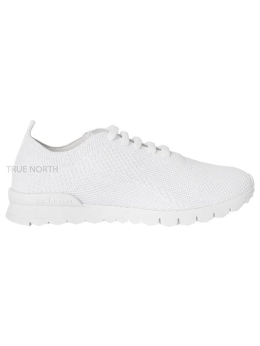 FIT Knit Low Top Sneakers White - KITON - BALAAN.