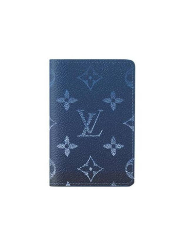 Pocket Organizer Monogram Navy Blue M11548 - LOUIS VUITTON - BALAAN 1