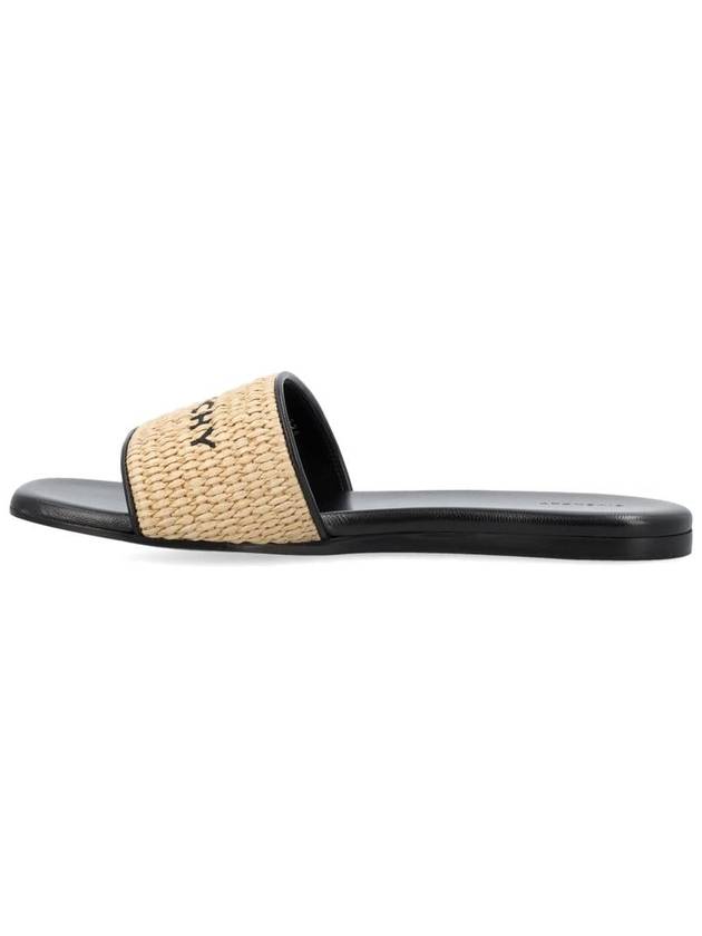 Givenchy 4G Flat Raffia Shoes - GIVENCHY - BALAAN 3