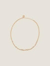 Logo Metal Necklace Gold - MIU MIU - BALAAN 2