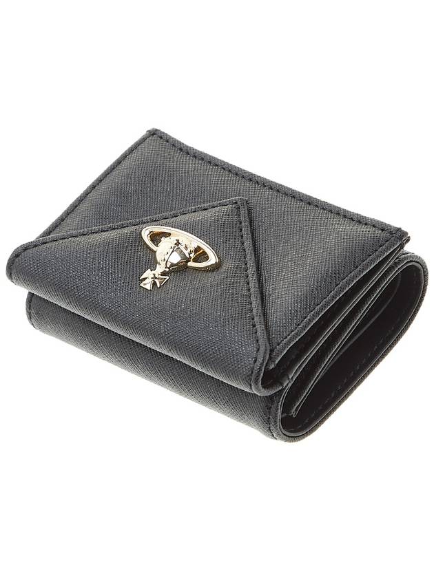 Women's Envelope Half Wallet Black - VIVIENNE WESTWOOD - BALAAN 5