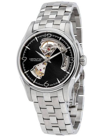 Jazzmaster Open Heart Automatic 40mm Metal Watch Silver - HAMILTON - BALAAN 2