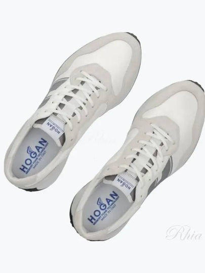 H601 Logo Low Top Sneakers White Grey - HOGAN - BALAAN 2