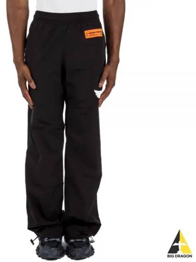 Nylon Track Pants Black - HERON PRESTON - BALAAN 2