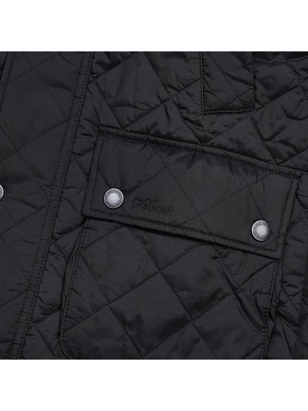 Ashby Quilted Jacket Black - BARBOUR - BALAAN 7