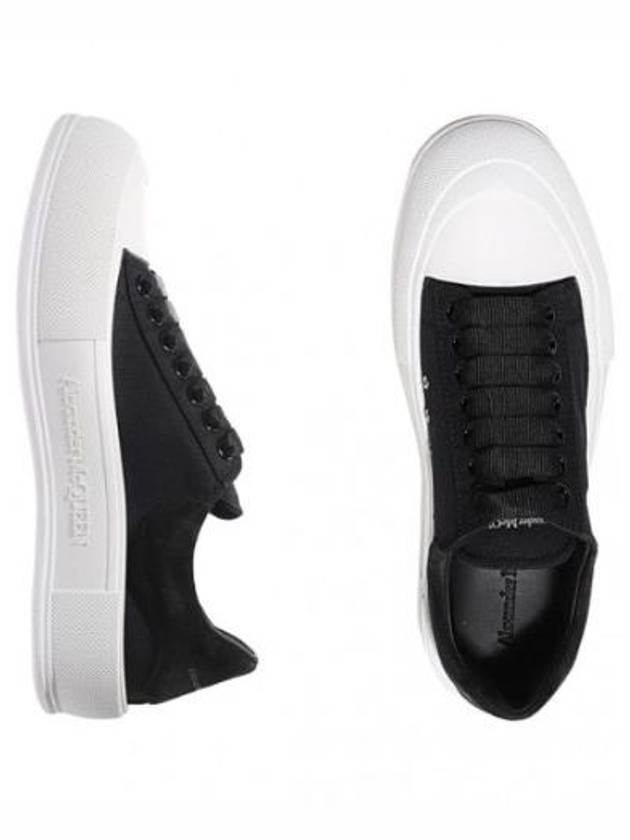 Deck lace-up plimsoll sneakers - ALEXANDER MCQUEEN - BALAAN 1