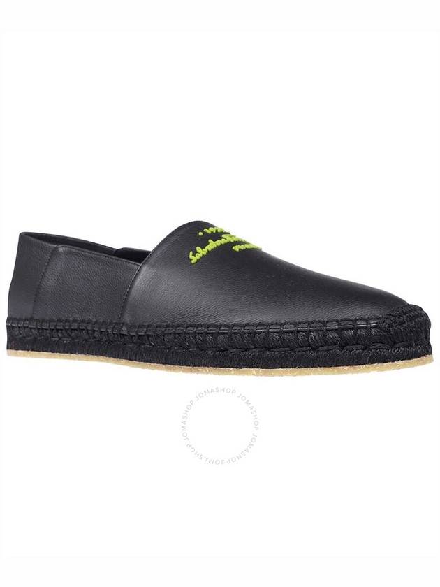 Salvatore Gus Espadrilles Black - SALVATORE FERRAGAMO - BALAAN 4